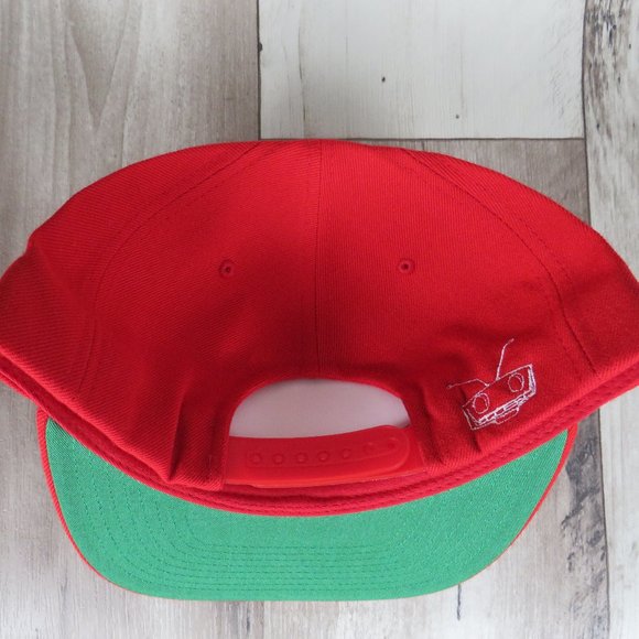 Yupoong*‎ Four (4) Classic Snapback "Shady Capz" Baseball Cap/Hat~ ALL RED! - Picture 10 of 12